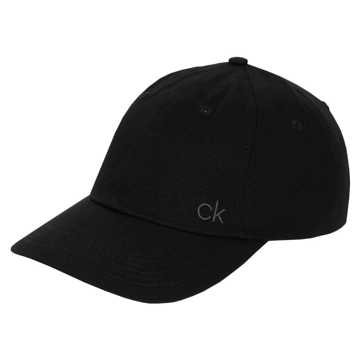 Calvin Klein Mens 2025 Classic Cotton Adjustable 6 Panel Baseball Cap