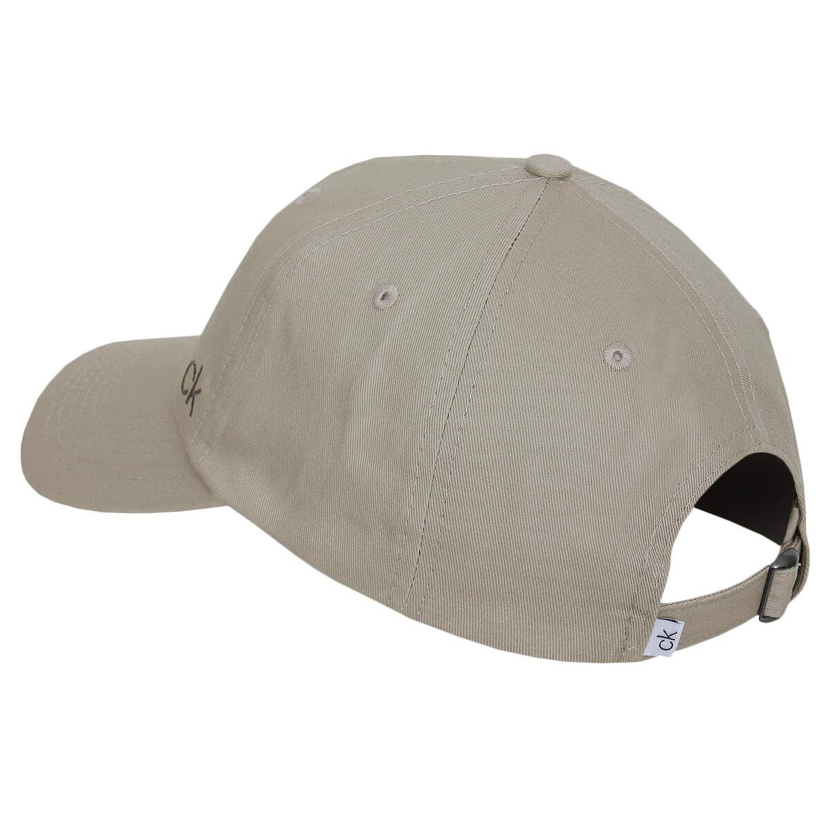 Calvin Klein Mens 2025 Classic Cotton Adjustable 6 Panel Baseball Cap