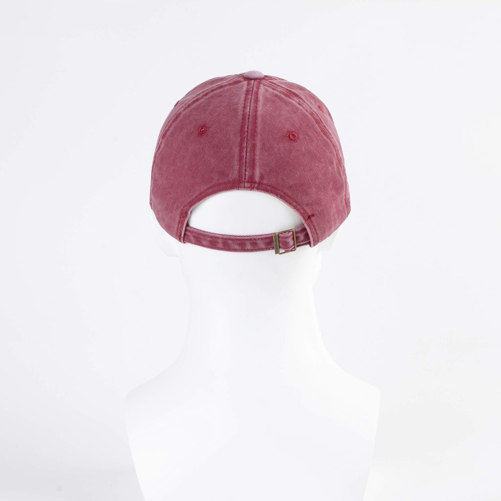 LANGZHEN Unisex Baseball Cap 100% Cotton Fits Men Women Washed Denim Adjustable Dad Hat